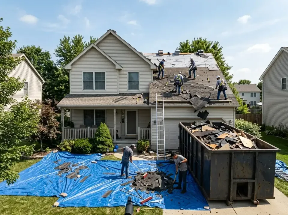 roof-replacement-debris-remova-004 — frequently asked questions, Cheapest Dumpster Rentals in Mount Carmel, OH